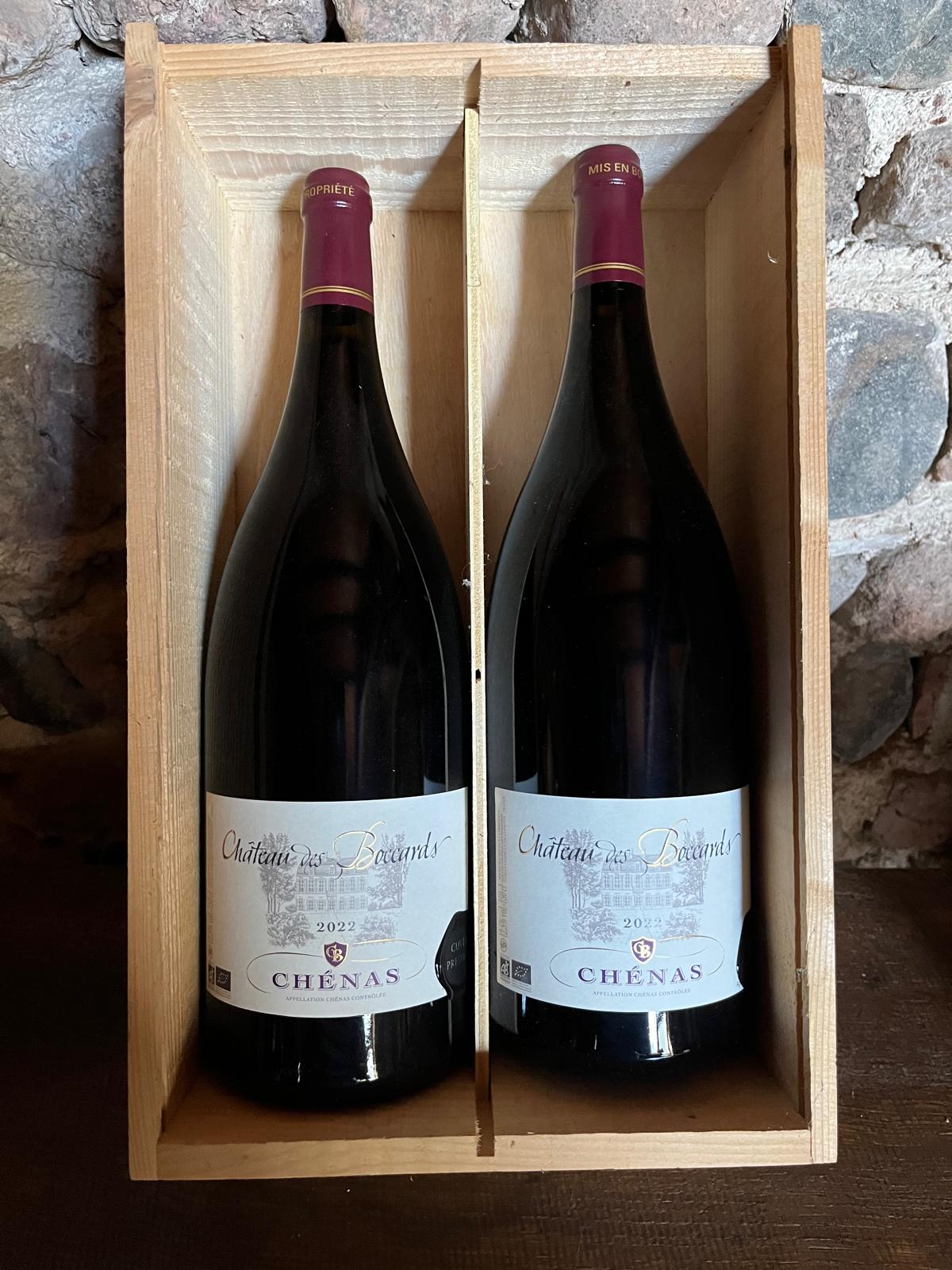 Château des Boccards Chénas "En Papolet" 2022 - Magnum x2